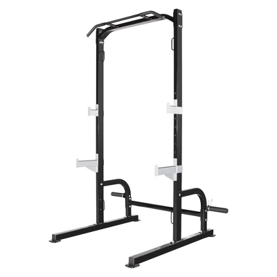 Marcy SR50 Squat Rack Review： Ideal for 6ft & 7ft Barbell Training at Home