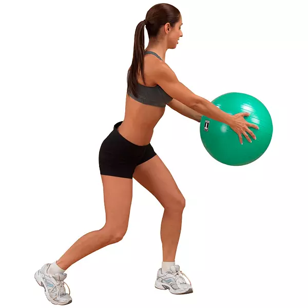 Find Your Fit： 45 cm Stability Ball Ideal for 47 to 50 Heights