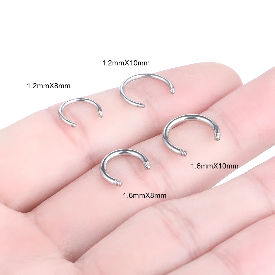 Circular Barbell Nostril Piercing: The Trendy and Versatile Choice for Nose Jewelry