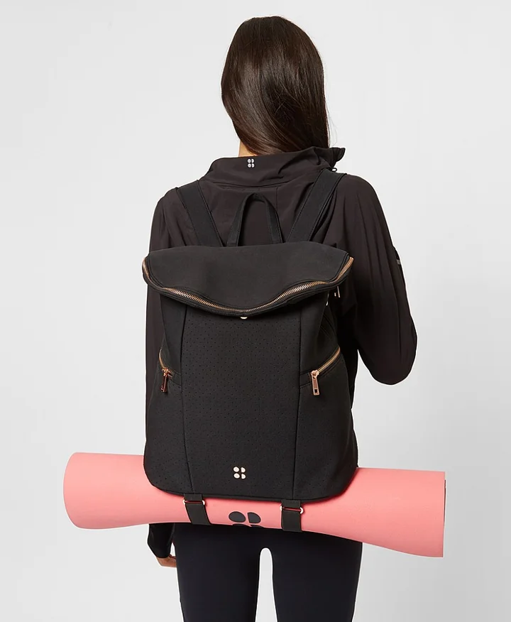 yoga bag with mat holder