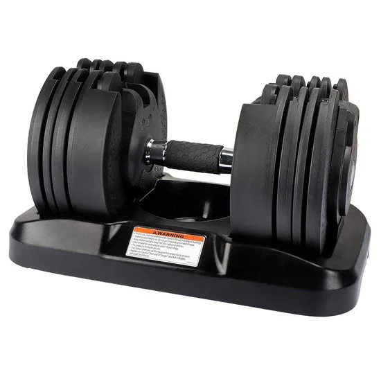 Versatile Dumbbell with Plates – Ideal for Full-Body Workouts at Home