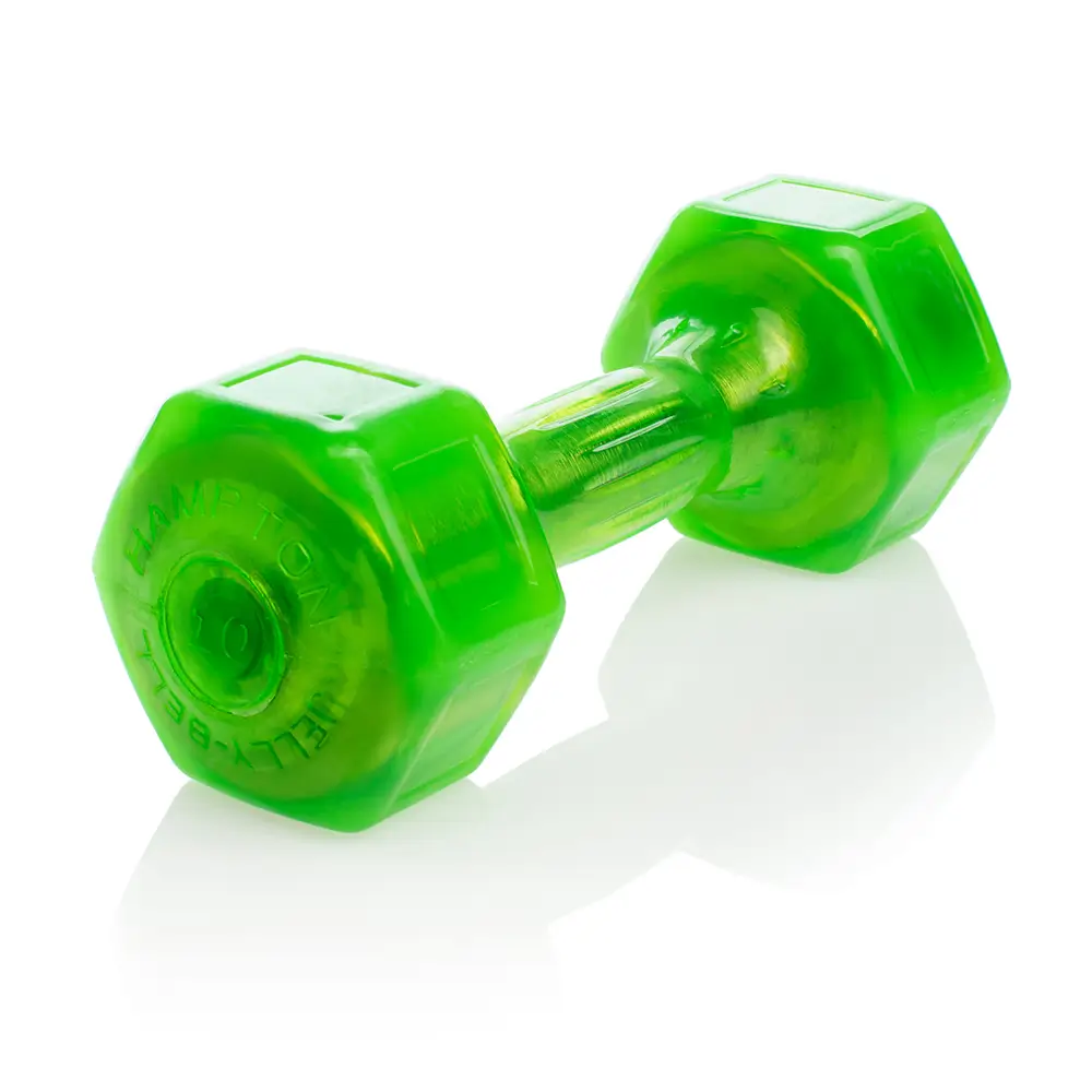 Jelly Dumbbells by Hampton: Translucent Urethane Coated Dumbbells for Fitness Enthusiasts